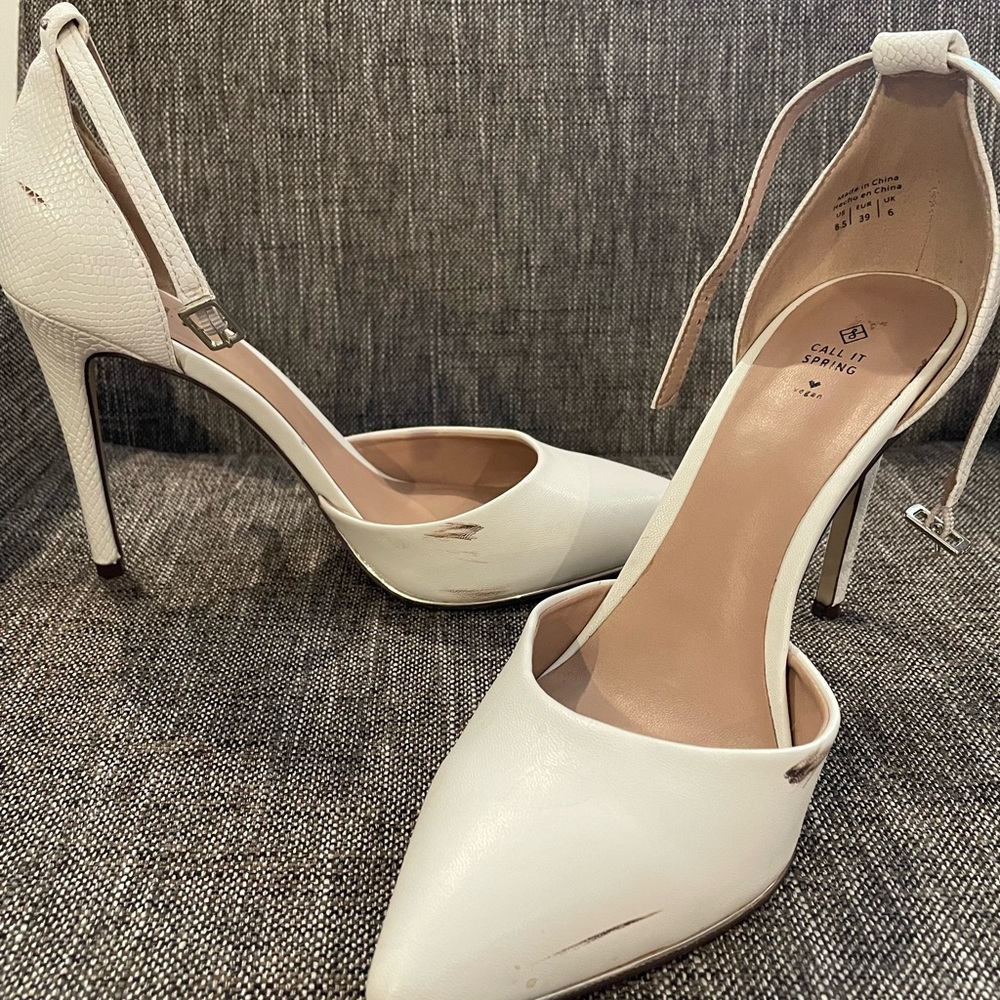 Call It Spring‎ White Pumps - Picture 3 of 4